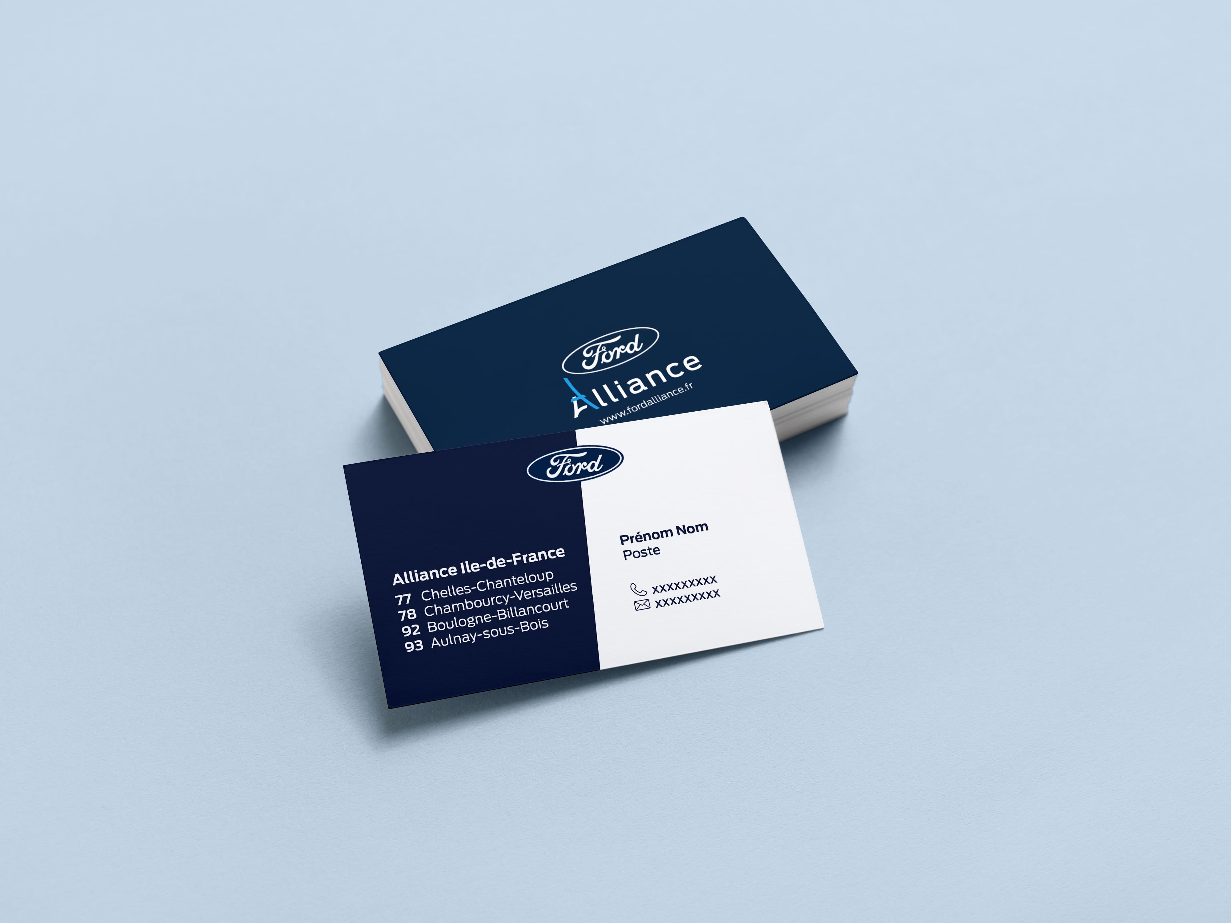 Carte de visite Ford